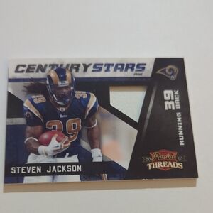 2010 Panini Threads Century Stars Steven Jackson #20 Limited Numbered 35/50 Rams